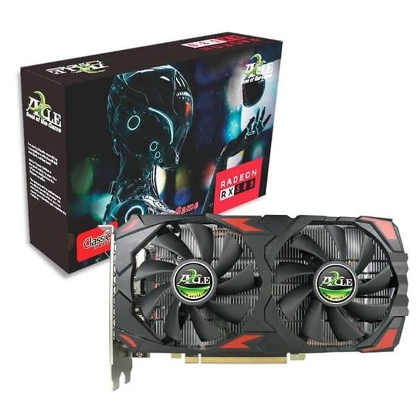 AXLE RX580 8GB AX-RX580/8GD5P6DIP DDR5 256bit HDMI DVI DP PCIe 16X v3.0