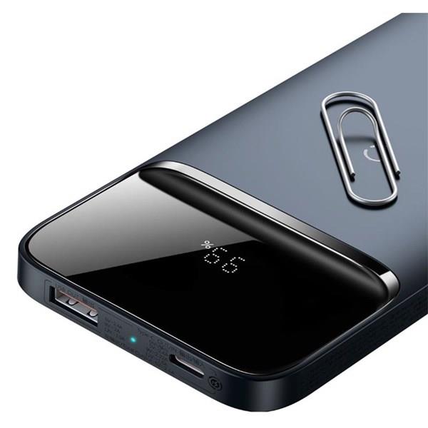 BASEUS MGSAFE 2022 EDITION OVERSEAS 20W 10.000 MAH KABLOSUZ ŞARJLI POWERBANK MAVI PPCX010201 