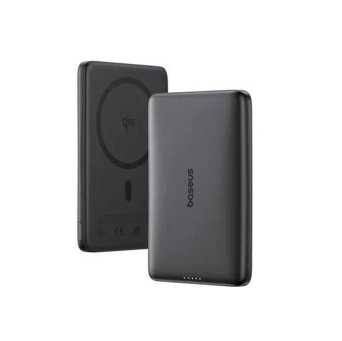 BASEUS PICOGO ULTRA-SLIM QI2 P.BANK SIYAH10000MAH