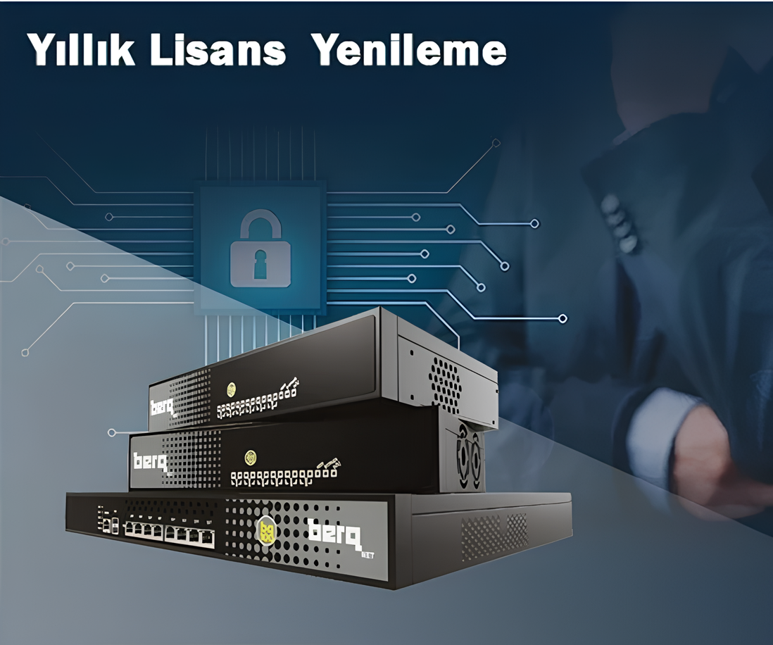 BERQ BQ100S AKTİF KORUMA GENEL YENİLEME 1 YILBerqnetFirewall Cihazları | VPNB06463