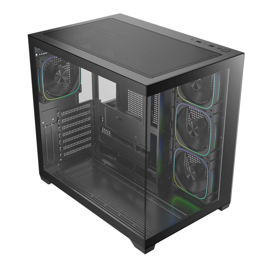 BITFENIX 750W 80+ BRONZE BEST BFC-BEST75KKGKK-4A 4-ARGB Fanlı Gaming Mid-Tower PC Kasası