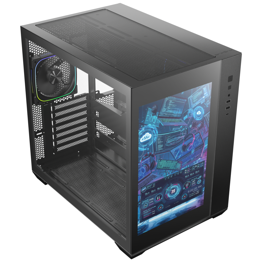 BITFENIX 850W 80+ BRONZE ALD BFC-ADB85KKGSK-4A 4-ARGB Fanlı Gaming Mid-Tower PC Kasası