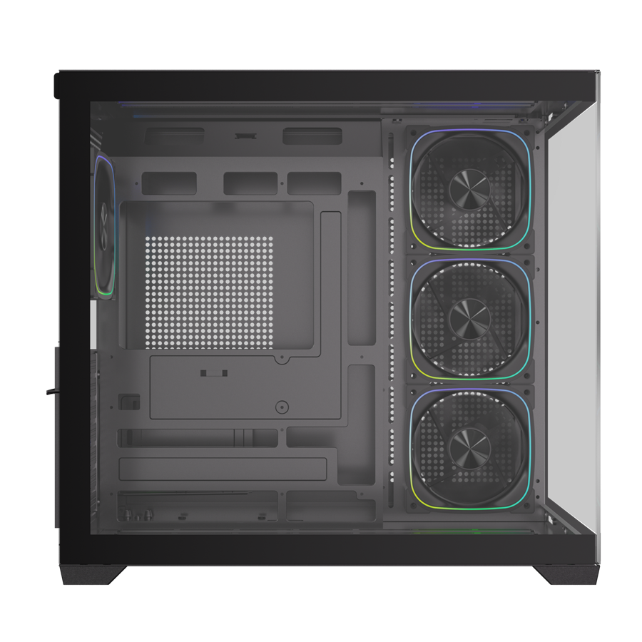 BITFENIX 850W 80+ BRONZE LEO BFC-LEO85KKGKK-4A 4-ARGB Fanlı Gaming Mid-Tower PC Kasası