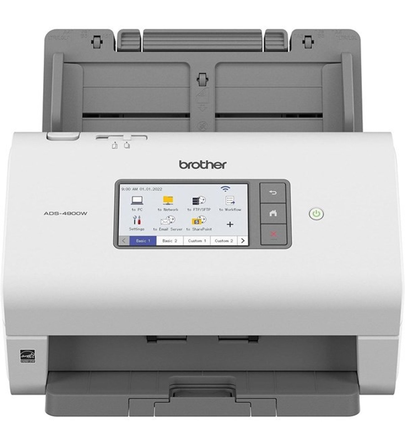 BROTHER A4 ADS-4900W  60ppm Duplex Kablosuz Ağ Tipi Dokunmatik Ekranlı Profesyonel Masaüstü Doküman Tarayıcı