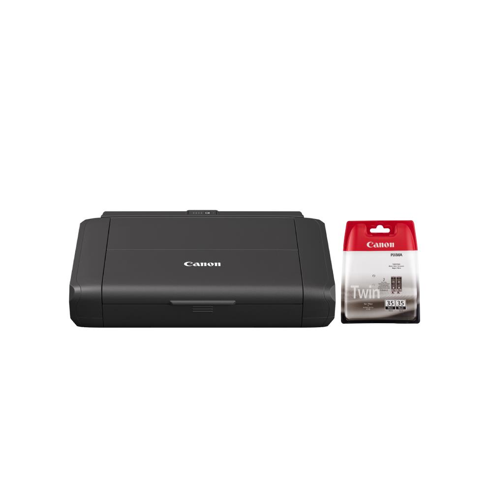 CANON A4 MAXIFY BX110 WIFI Pilli Renkli Taşınabilir Mürekkep Püskürtmeli Yazıcı