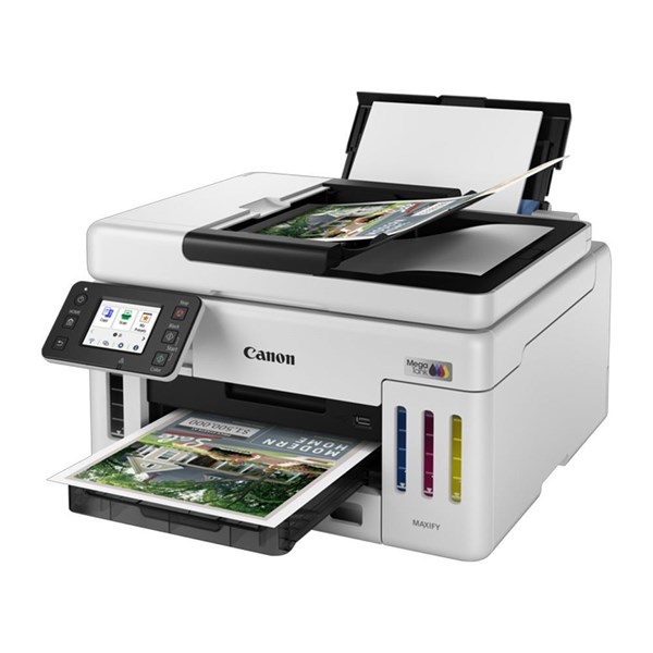 CANON A4 Renkli GX6140 Tanklı Yazıcı Tarayıcı Fotokopi USB 2.0,Ethernet,Kablosuz Tanklı