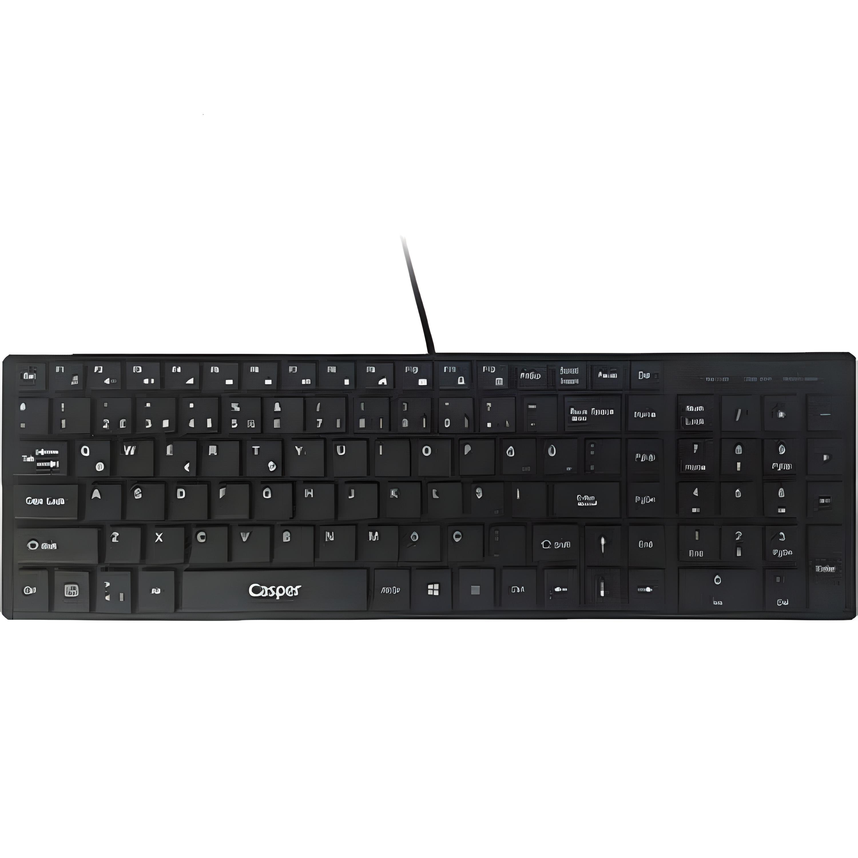 CASPER NİRVANA KB7900 KABLOLU KLAVYE MOUSE SETİCasperKlavye ve Mouse SetB04922