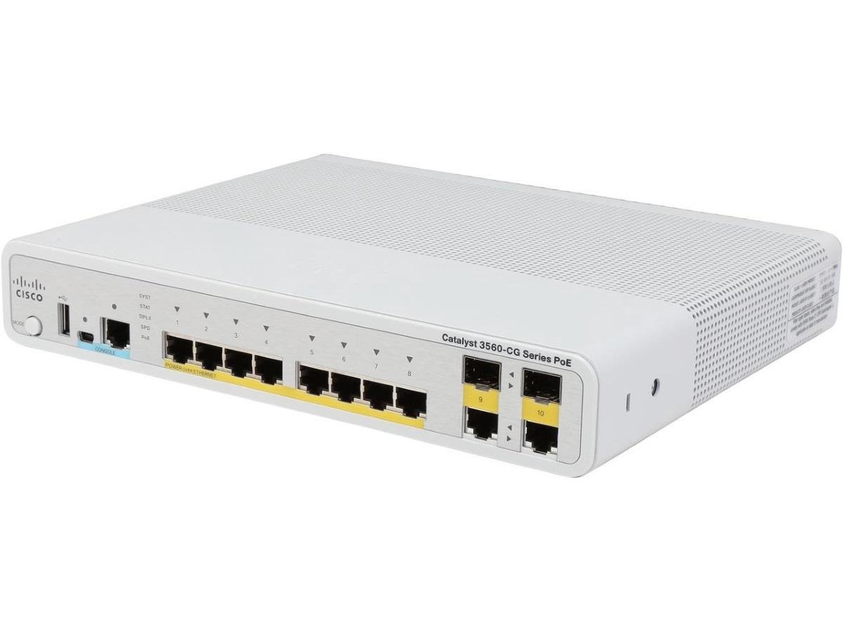CISCO 8port Catalyst 2960 WS-C3560CG-8PC-S Gigabit Yönetilebilir Switch.CISCOMb Yeni Ürünler1-19885