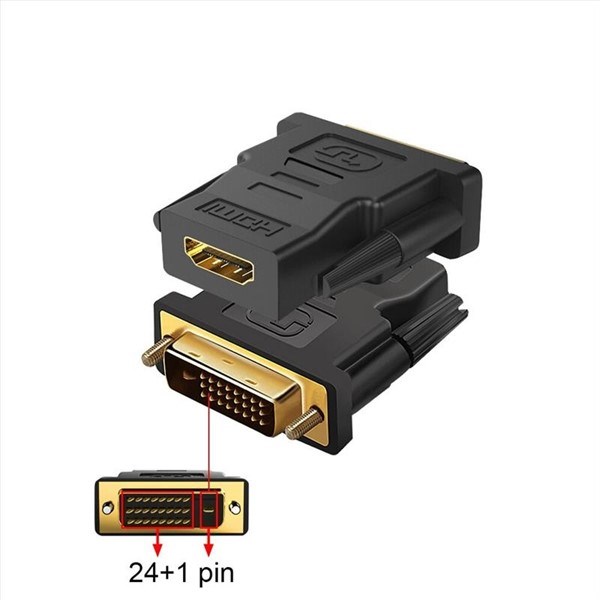 CODEGEN CDG-CNV37 DVI (24+1)-HDMI Görüntü Adaptörü Siyah