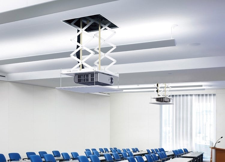 CODEGEN COD-MPL20 3 Metreye Kadar Ayarlanabilir Motorlu Uzaktan Kumandalı Projeksiyon Askı Aparatı Lift Asansör