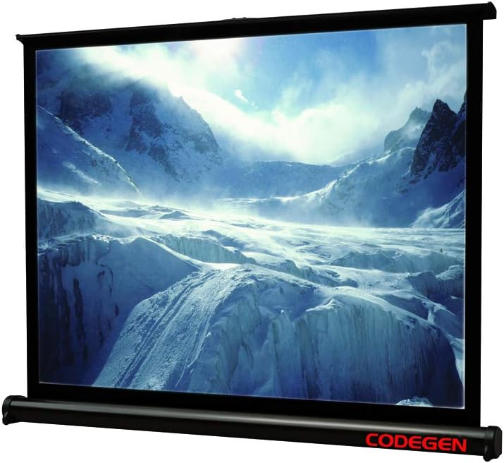 CODEGEN MX-40 81x61 Masaüstü Projeksiyon Perdesi