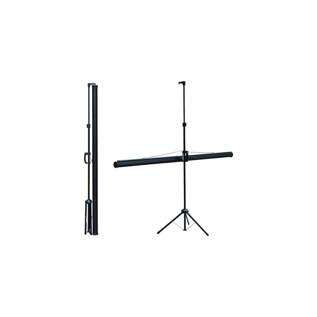 Codegen TX-24 TRIPOD PROJEKSİYON PERDESİ 240X200 (Arkası Siyah Fonlu - Taşınabilir Ayaklı Model)