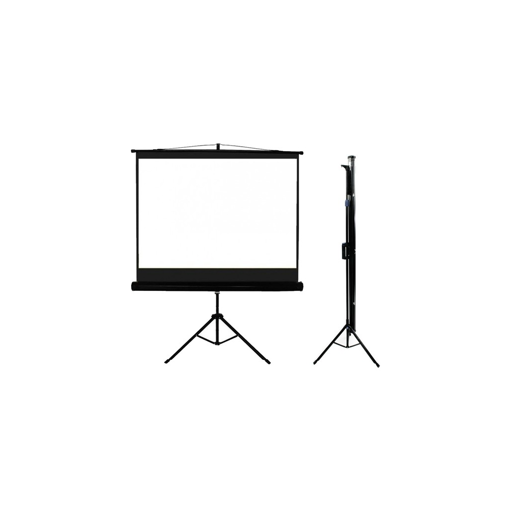 Codegen TX-24 TRIPOD PROJEKSİYON PERDESİ 240X200 (Arkası Siyah Fonlu - Taşınabilir Ayaklı Model)