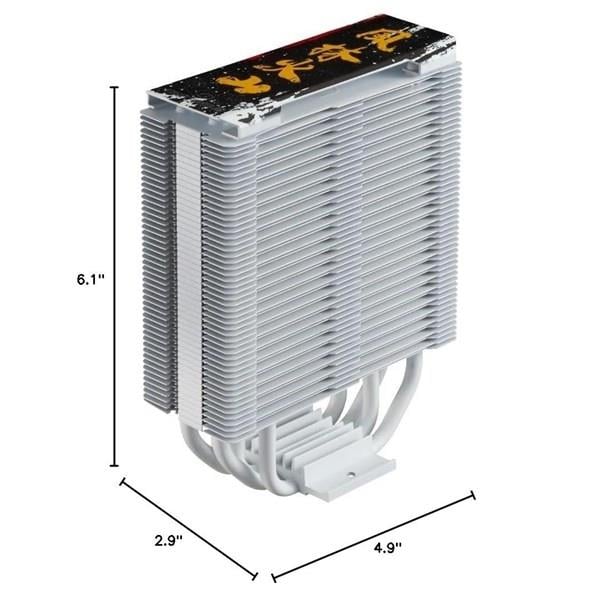 COOLERMASTER 212 HALO SF6 Serisi RYU AM5-1700P HAVA SOĞUTMALI İŞLEMCİ FANI BEYAZ