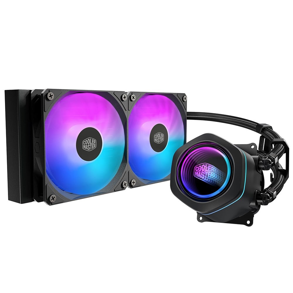 COOLERMASTER 240MM MasterLiquid Core Nex 240 MLX-D24M-A18PA-R1 ARGB AM5-1851p Sıvı Soğutmalı İşlemci Fanı