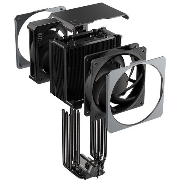 COOLERMASTER 612 APEX MAP-T6PN-225PK-R1 AM5-1851P HAVA SOĞUTMALI DUAL İŞLEMCİ FANI