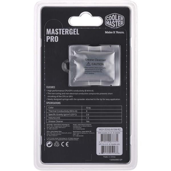 COOLERMASTER MasterGel Pro MGY-ZOSG-N15M-R2 1.5 gram Thermal Macun