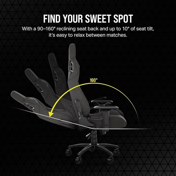 CORSAIR T3 RUSH FABRIC CF-9010057-WW OYUNCU KOLTUĞU