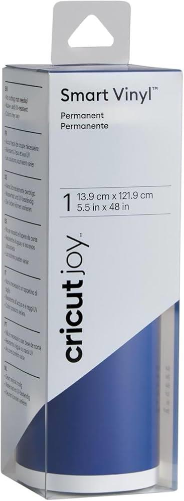 CRİCUT SMART VİNYL PERMANENT BLUE 2008033CricutKağıt ÜrünleriB05234