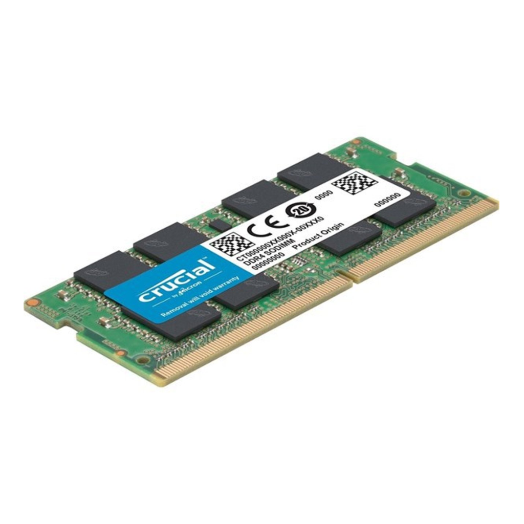 CRUCIAL CT8G4SFRA32A, 8Gb, 3200Mhz, DDR4, CL22,  1.2V, SODIMM, Notebook RAM (By Micron)