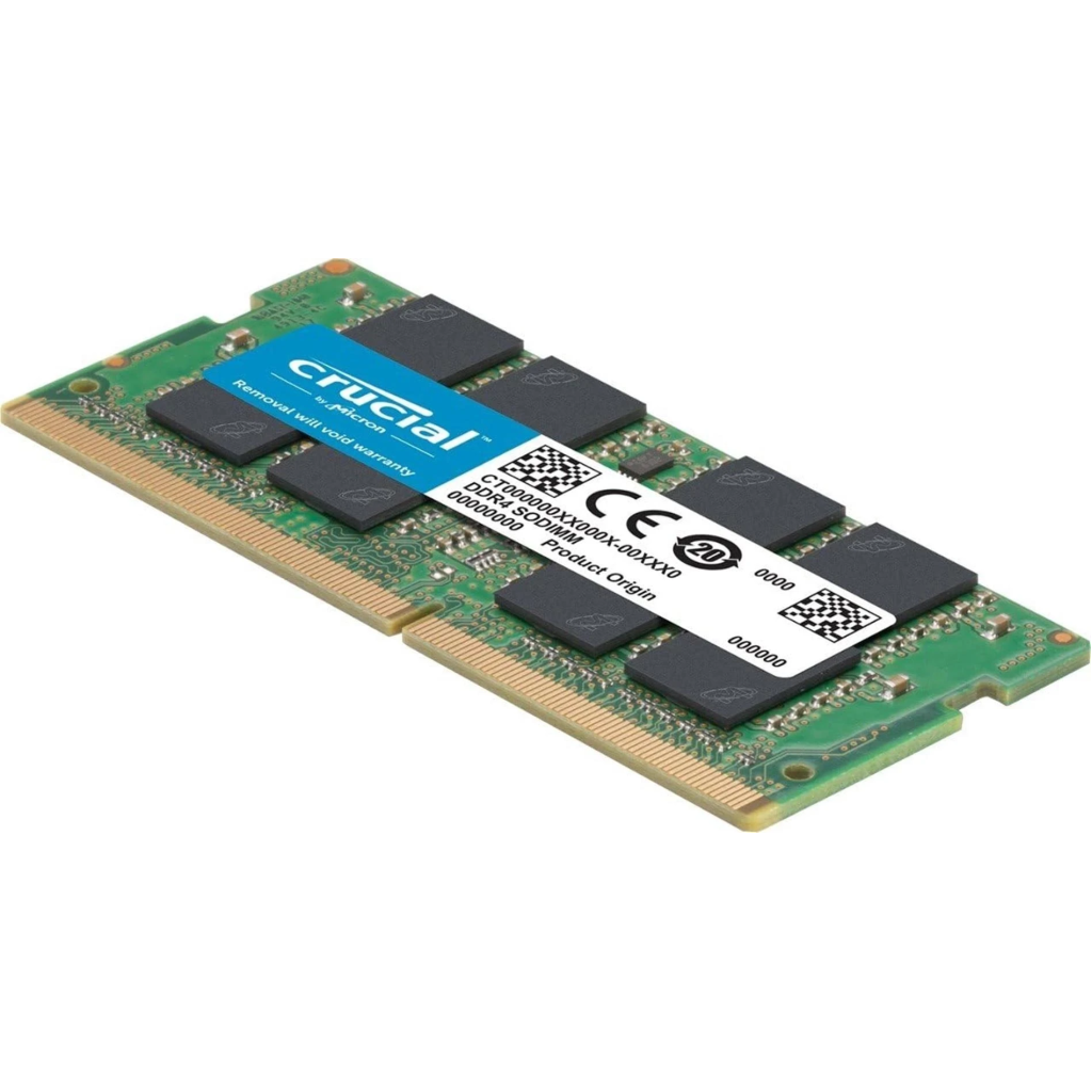 CRUCIAL CT8G4SFRA32A, 8Gb, 3200Mhz, DDR4, CL22,  1.2V, SODIMM, Notebook RAM (By Micron)