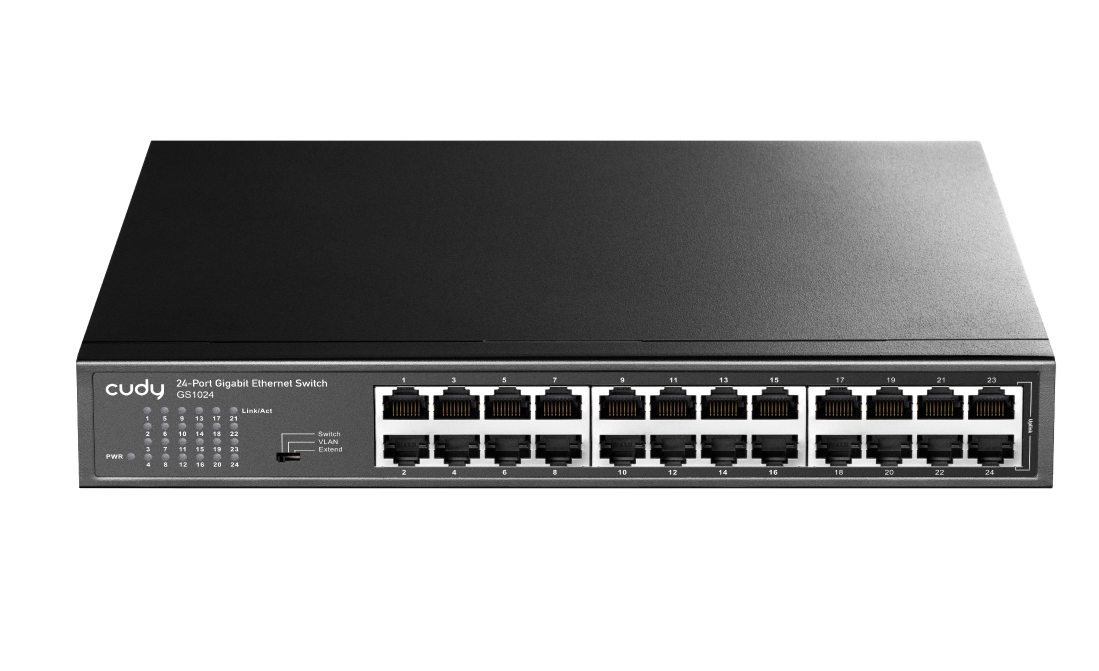 CUDY 24port Gigabit Yönetilemez Metal Switch TGS1024