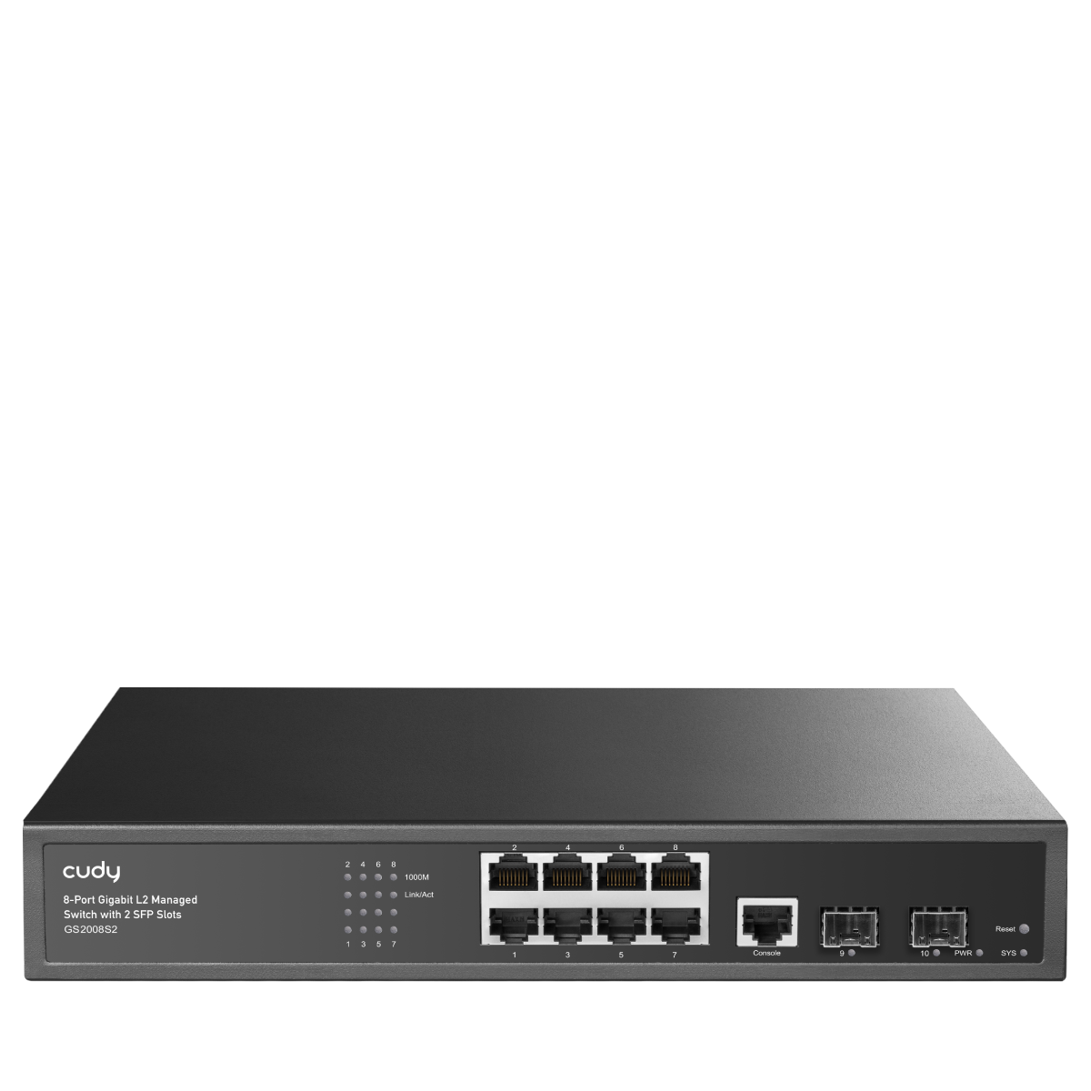 CUDY 8port Gigabit Yönetilebilir Switch GS2008S2