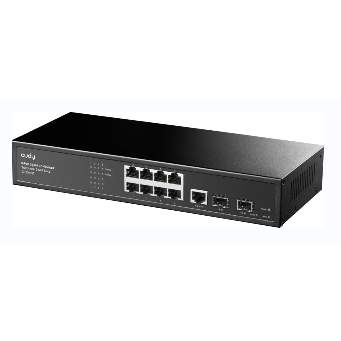 CUDY 8port Gigabit Yönetilebilir Switch GS2008S2