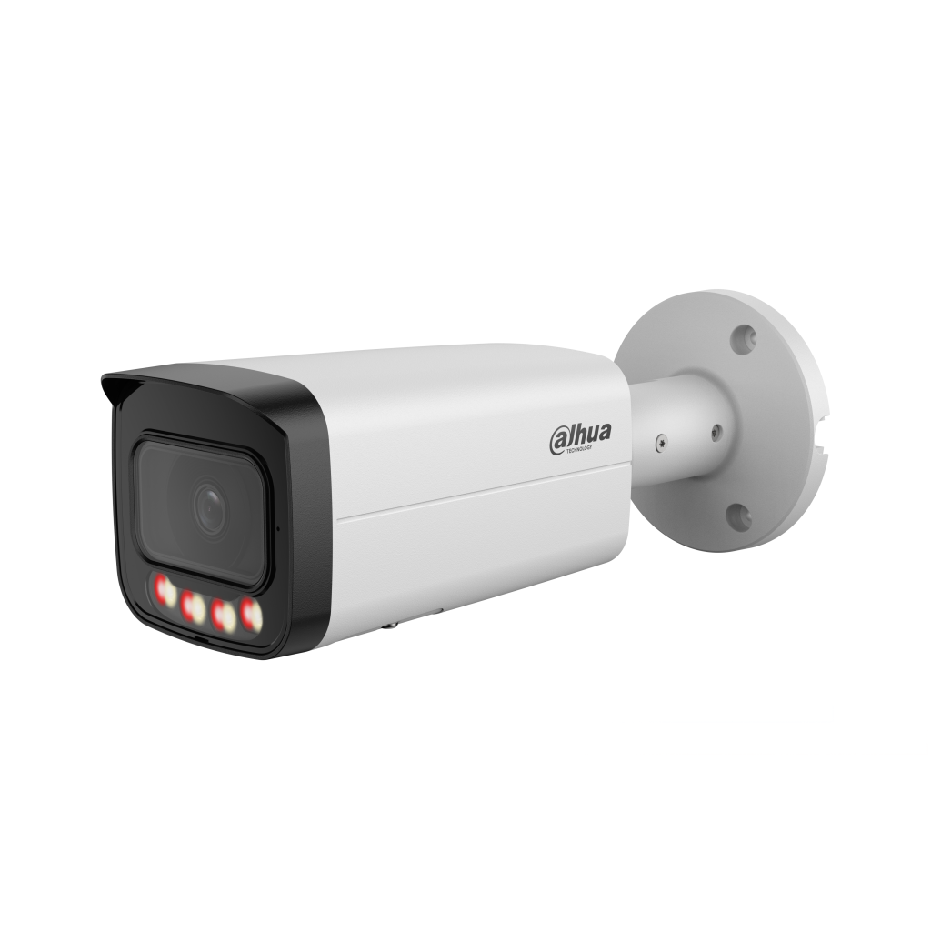 DAHUA IPC-HFW21249T-AS-IL  12Mpix, 2,8mm Lens,SD Kart, Smart Dual Light, H265+, 30Mt Gece Görüşü, IP67, Dahili Mikrofon, PoE Bullet IP Kamera