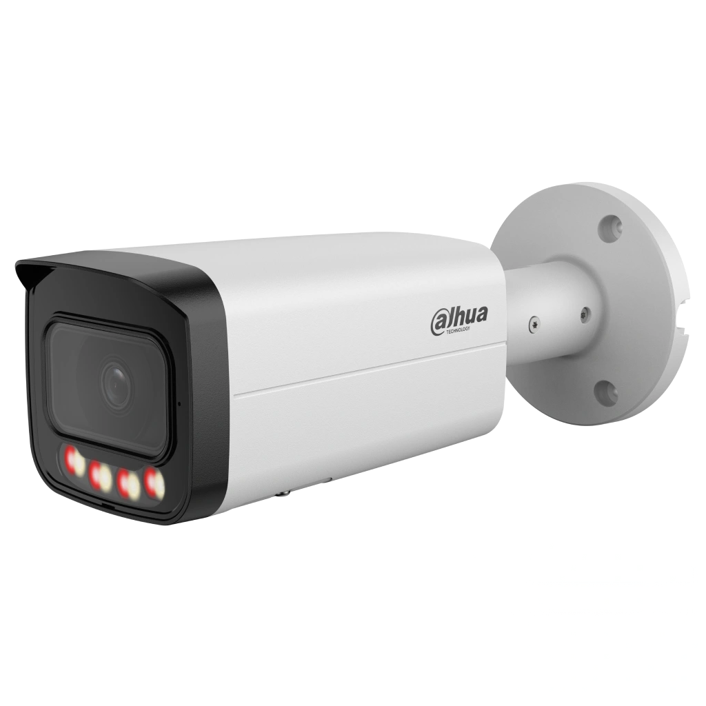 DAHUA IPC-HFW21249T-AS-IL  12Mpix, 3,6mm Lens,SD Kart, Smart Dual Light, H265+, 30Mt Gece Görüşü, IP67, Dahili Mikrofon, PoE Bullet IP Kamera