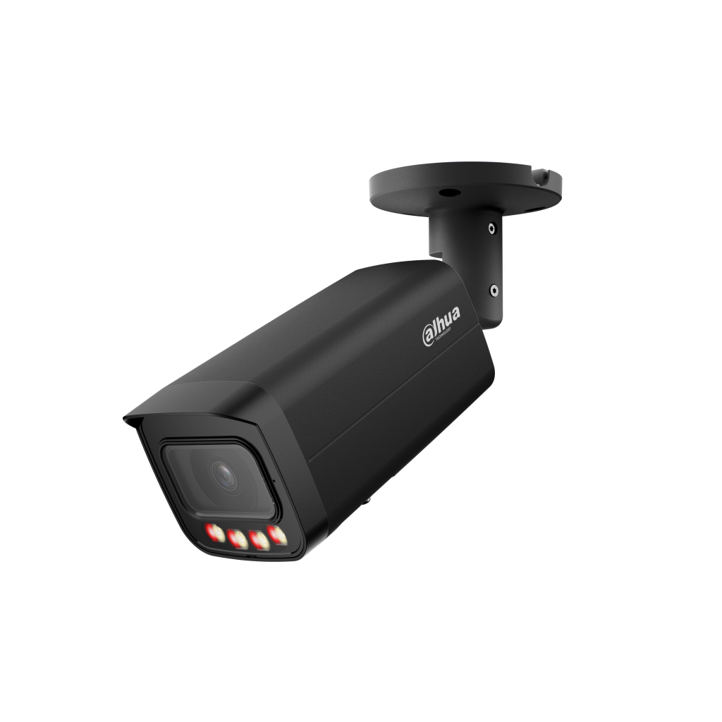 DAHUA IPC-HFW21249T-AS-IL-Black  12Mpix, 3,6mm Lens,SD Kart, Smart Dual Light, H265+, 30Mt Gece Görüşü, IP67, Dahili Mikrofon, PoE Bullet IP Kamera (Siyah)