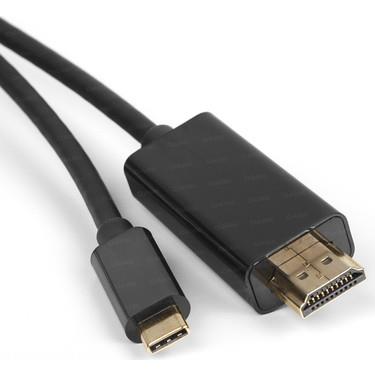 DARK 1.8METRE DK-CB-U31XHD USB3.1 TYPE-C - HDMI 4K@30P KABLODARKKablolarB05461