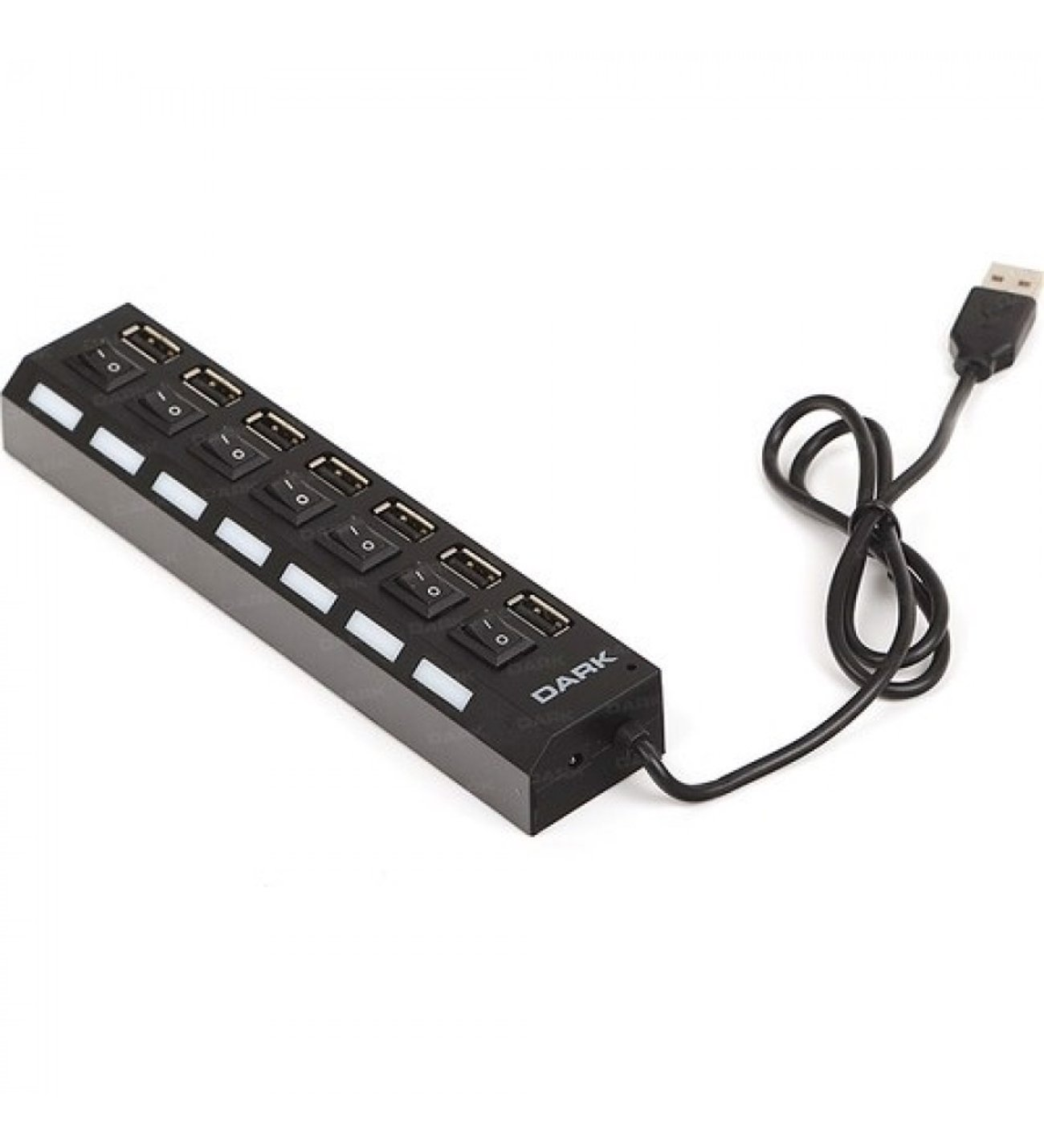 DARK 7port Connect Master DK-AC-USB272 USB 2.0 Bireysel Anahtarlı Çoğaltıcı Hub