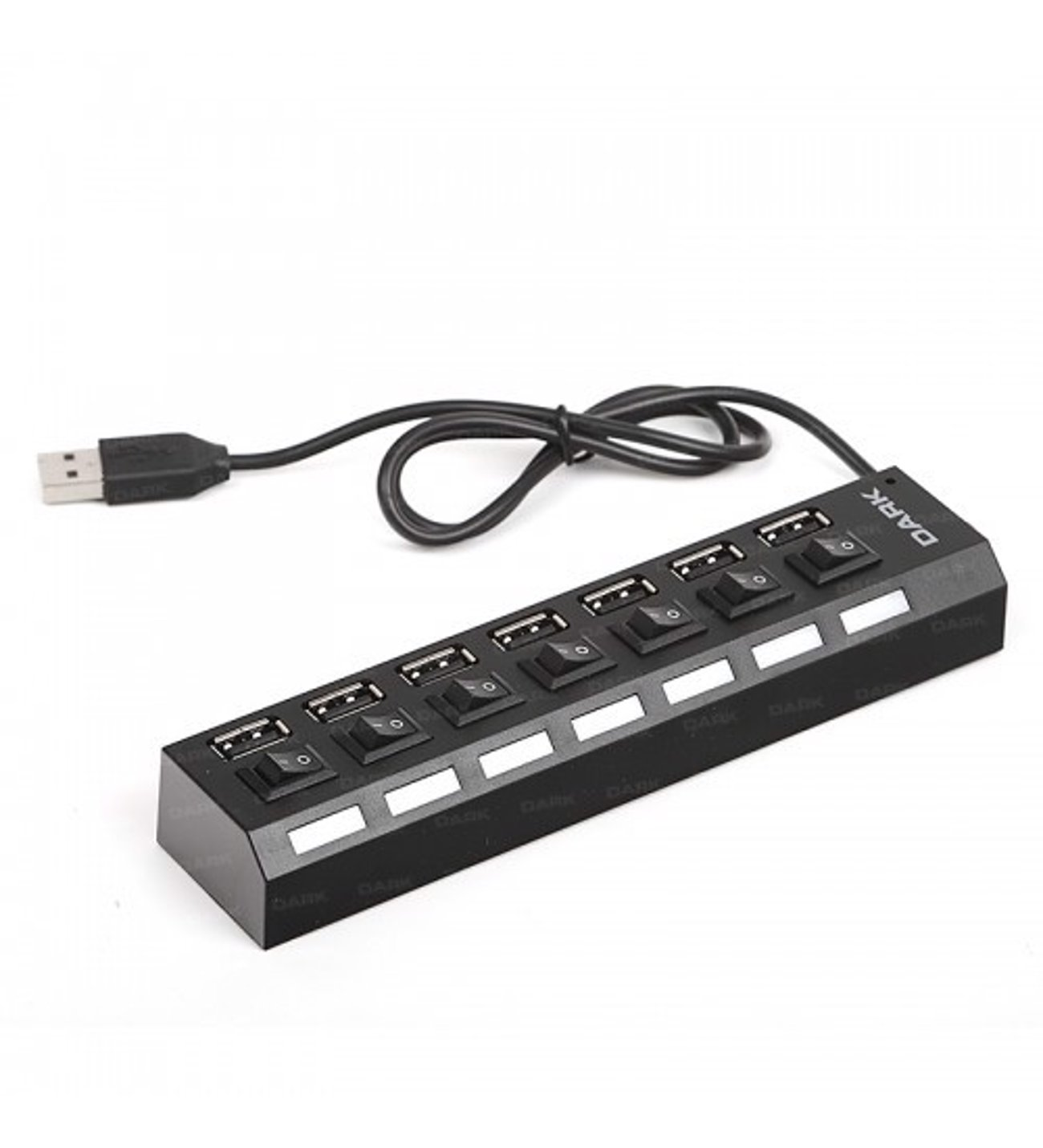 DARK 7port Connect Master DK-AC-USB272 USB 2.0 Bireysel Anahtarlı Çoğaltıcı Hub