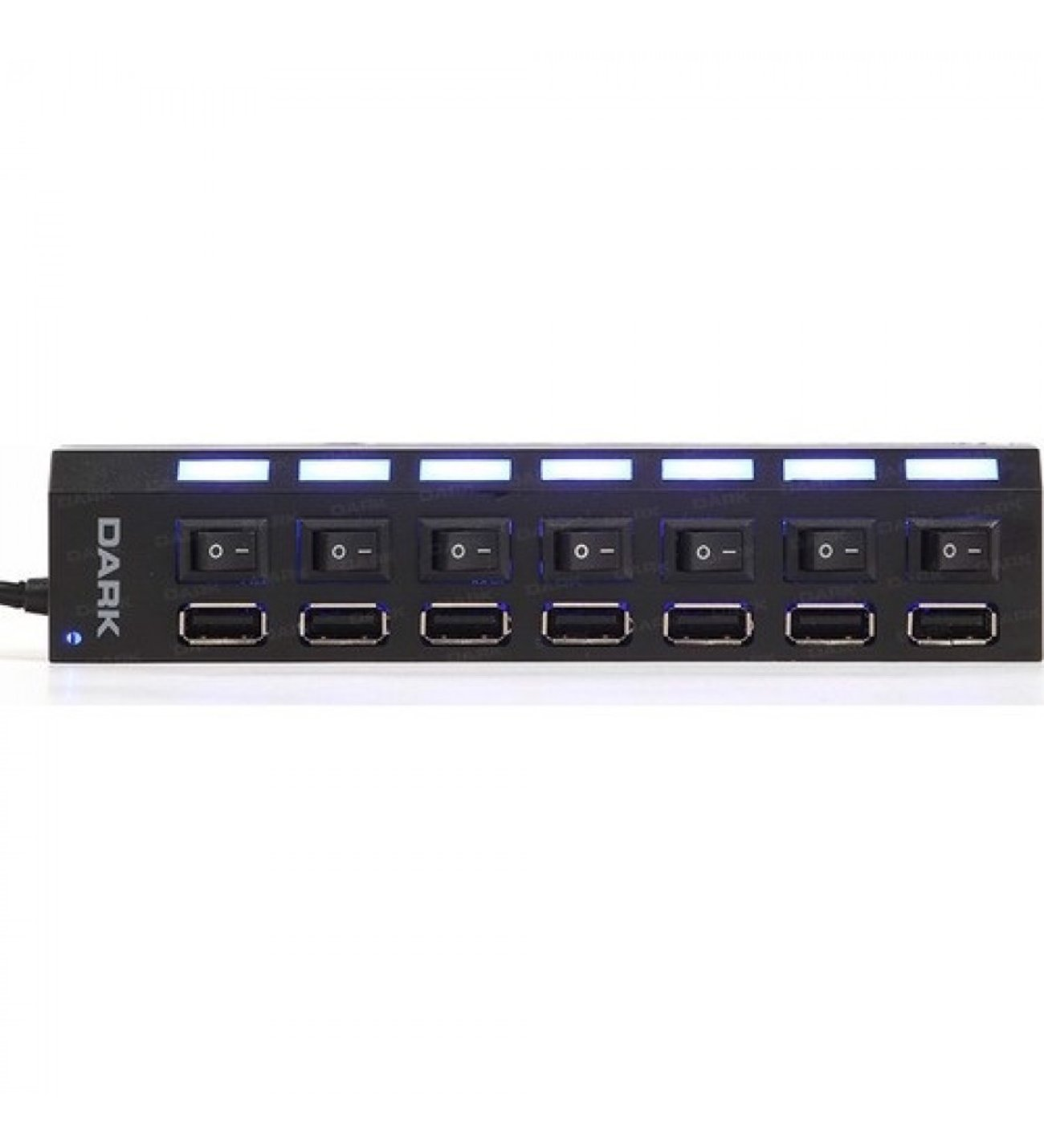 DARK 7port Connect Master DK-AC-USB272 USB 2.0 Bireysel Anahtarlı Çoğaltıcı Hub