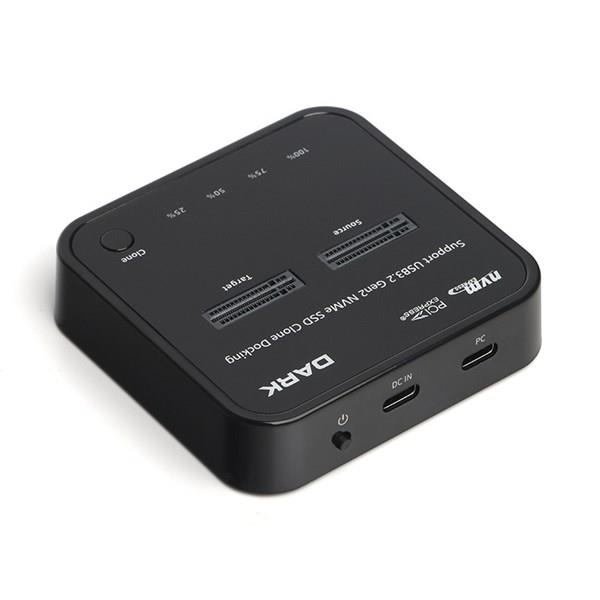 DARK DK-AC-DSDM2X2C USB 3.2 Gen 2 M.2 SSD Klon Destekli Disk İstasyonu 