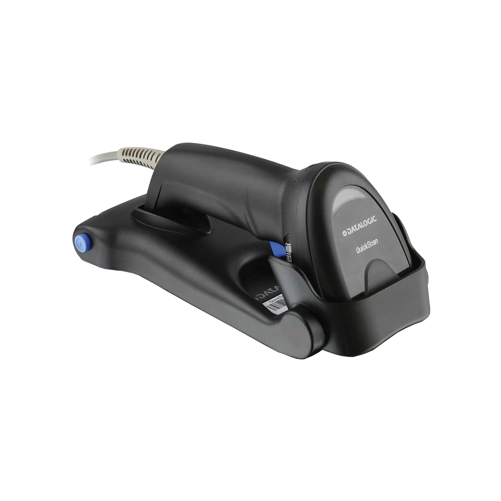 DATALOGIC Quickscan QD2220, EL Tipi, Laser, USB Kablolu, 1D, Barkod Okuyucu (Ayaklı)