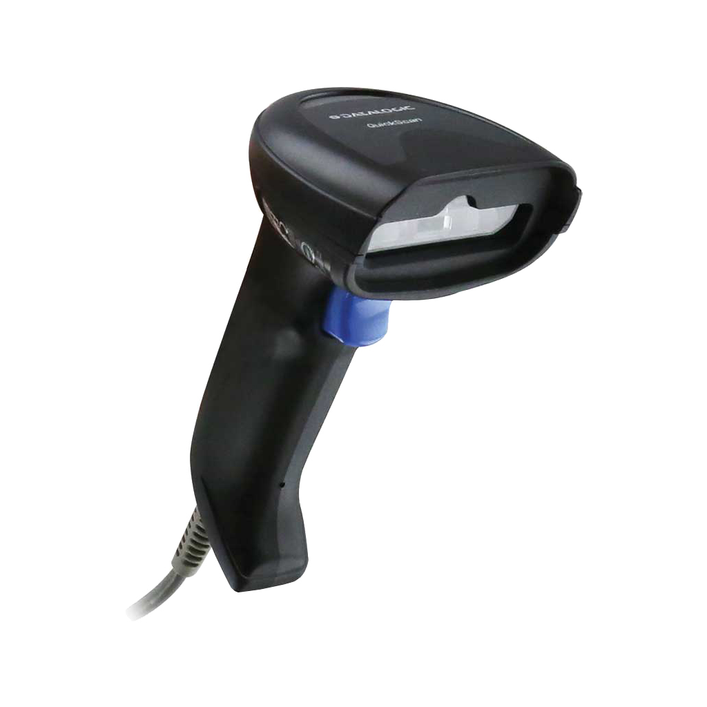 DATALOGIC Quickscan QD2220, EL Tipi, Laser, USB Kablolu, 1D, Barkod Okuyucu (Ayaklı)