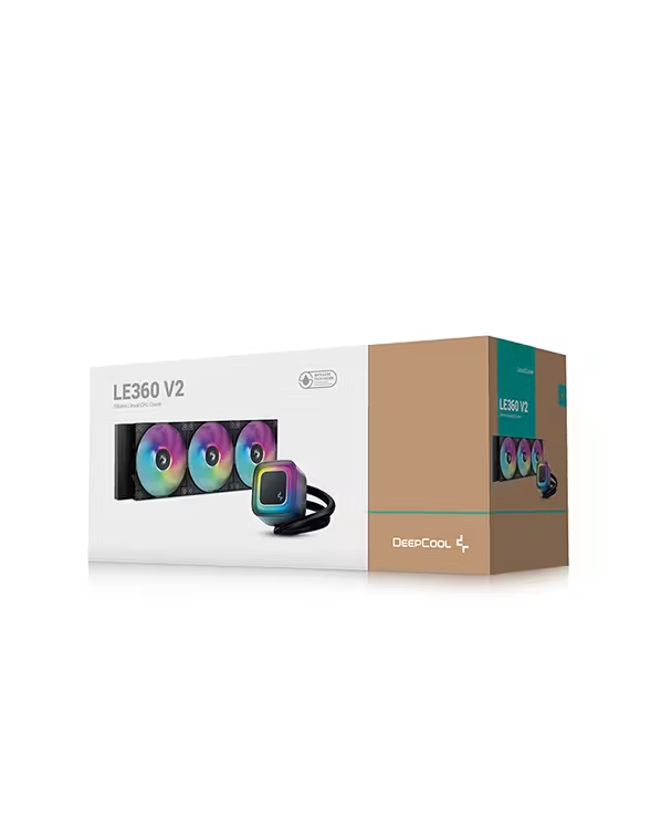 DEEPCOOL 360mm LE360-V2 ARGB AM5-1851p Sıvı Soğutmalı İşlemci Fanı
