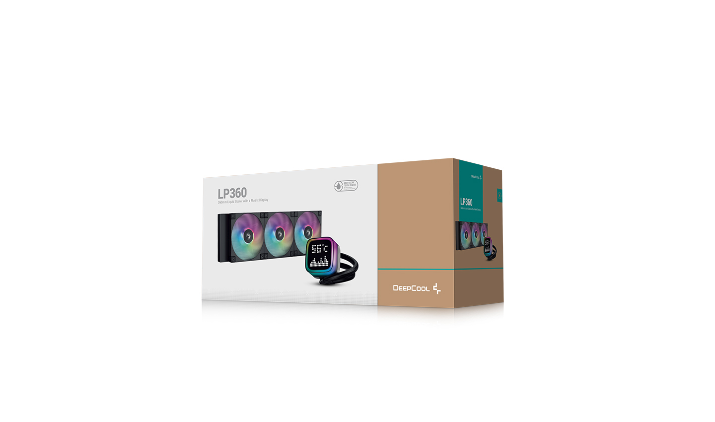 DEEPCOOL 360MM LP360 PRO R-LP360-BKMSNC-G-1 ARGB AM5-1851p Sıvı Soğutmalı İşlemci Fanı