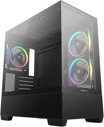 DEEPCOOL CG380-3F Gaming Micro-Tower Pc Kasası 3-Fanlı