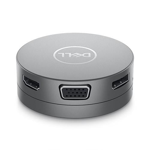 DELL DA310, 470-AEUP, 7si 1 Arada, Type-C TO VGA, HDMI, DP, 2xUSB 3.2, USB-C (Type-C), Gigabit Lan (RJ45) Çevirici Adaptör