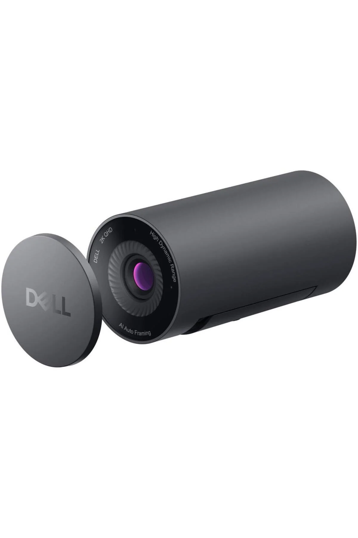 DELL Pro Webcam WB5023 722-BBBU 2K QHD Sony STARVIS Sensörlü Dahili Mikrofonlu Silindir Tasarım Profesyonel Web Kamerası