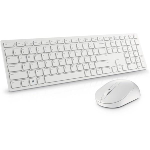 DELL Q TR 580-AKGH Kablosuz Klavye - Mouse Set KM5221W Beyaz