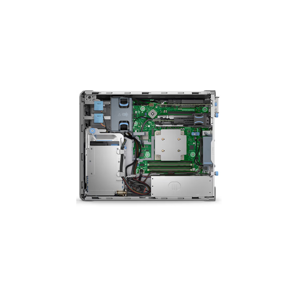 DELL T160SPL1, T160, Intel Xeon 6315P, 16Gb DDR5 ECC UDIMM Ram, 1x2Tb HDD, 1x300W Power, Free Dos, TOWER, SERVER