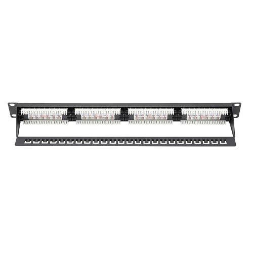 DIGITUS 1U 24port Cat6 Utp Bakır Patch Panel DN-91624U