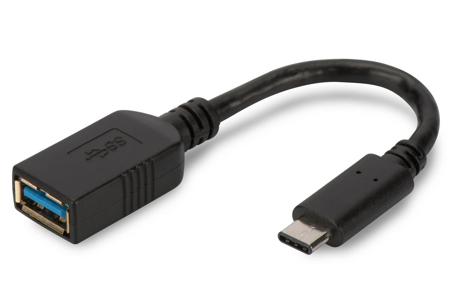 Digitus AK-300315-001-S 0,15M USB to Tip-C Çevirici