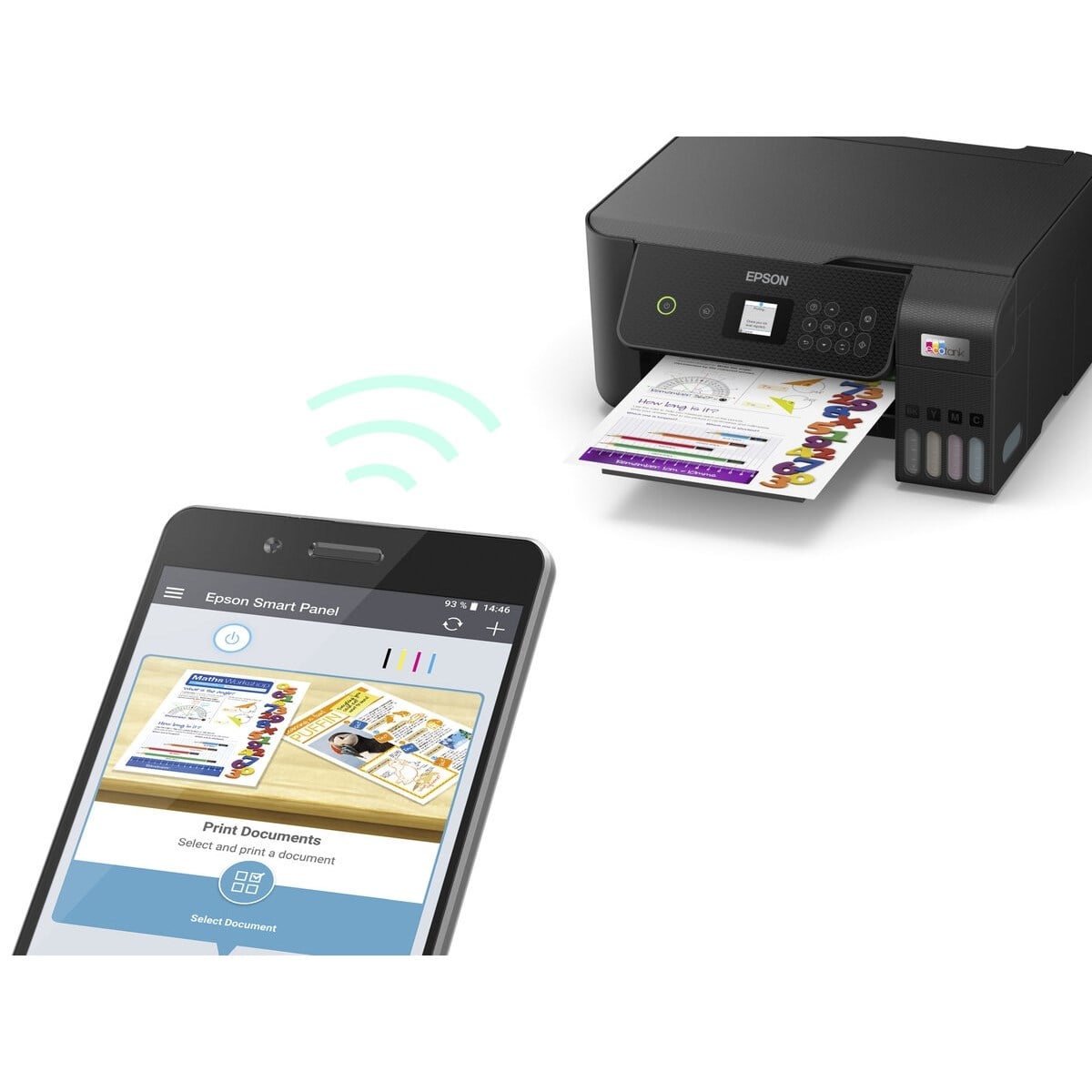 EPSON C11CJ66407 ECOTANK L3260 TANKLI YAZICI TARAYICI FOTOKOPİ USB/WIFI A4