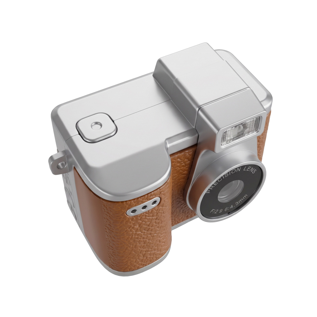 EVEREST ADK1980, Kahverengi, 720P HD, 200mAh Batarya, 1