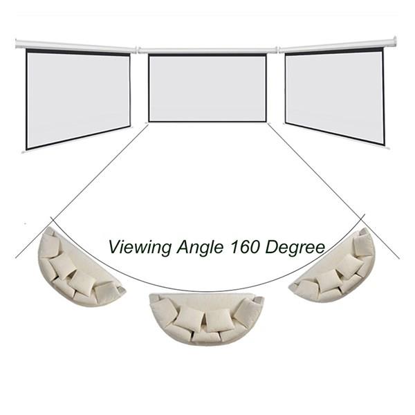 Everest MPP-180 180X180cm Arkası Siyah Fonlu Storlu Projeksiyon Perdesi